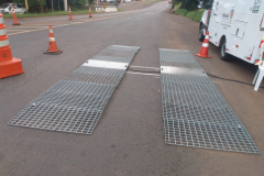 Balanças rodoviárias em rodovia estadual