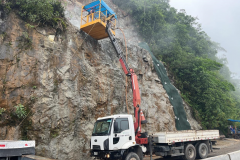 BR-277 serviços de contenção no km 41