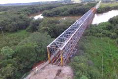 Ponte do Rio da Várzea entre a Lapa e Campo do Tenente