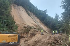 Início dos serviços de recuperação da PR-092, em Doutor Ulysses