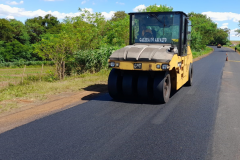 Serviços de conservação na PR-497 entre Missal e São Miguel do Iguaçu