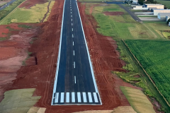 Nova pista do Aeroporto de Arapongas