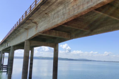 Ponte Rio Itararé (Represa de Chavantes) na PR-218, em Carlópolis
