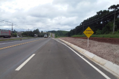 Novas terceiras faixas na PR-160