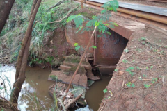 Trecho da PR-461 que vai receber as obras