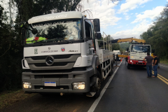 Operações de tráfego rodoviário - guincho pesado
