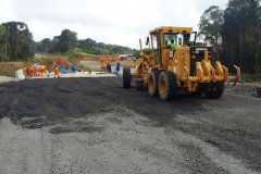 Ponte sobre o Rio Turvo, na PR-364, quase concluída