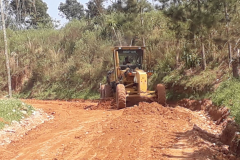 PR-511, acesso para o distrito de Catanduvas do Sul, em Contenda
