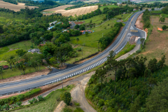 Novas terceiras faixas da PR-160 entre Telêmaco Borba e Imbaú