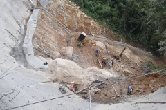 Obras de recuperação da Estrada da Graciosa