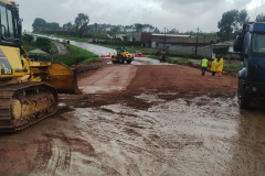 PR-151 em Jaguariaíva, véspera da liberação