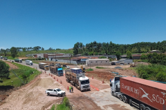 PR-151 em Jaguariaíva, liberada ao tráfego de veículos