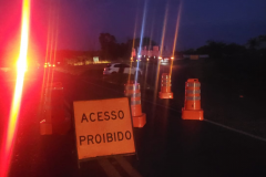 Bloqueio da Ponte do Rio Ivaí na PR-323