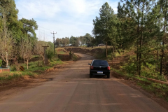 PR-364 Início do trecho não-pavimentado em Goioxim