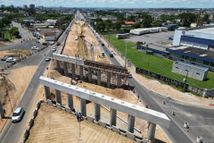 Viaduto do Bradesco, em São José dos Pinhais