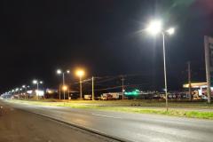 Nova iluminação da BR-277 em Foz do Iguaçu