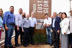 Inauguração da ponte sobre o Ribeirão Pinguim entre Maringá e Sarandi