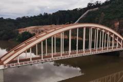 Ponte Manoel Ribas em União da Vitória, após obra de manutenção
