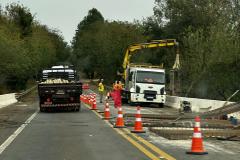 Reforma ponte Rio dos Índios na PR-323 entre Tapejara e Cianorte