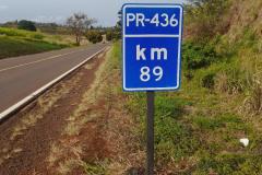 Serviços na PR-436 em Bandeirantes e Itambaracá