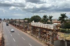 BR-376 obras de novos viadutos em Sarandi