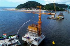 Ponte de Guaratuba chega a 38,8%
