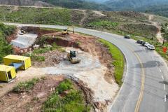 Recuperação do km 37+350 da PR-092 em Rio Branco do Sul