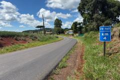 PR-565 conservação entre Laranjeiras do Sul e Porto Barreiro