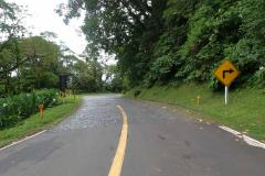 Estrada da Graciosa - trecho de pavimento poliédrico