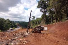 PRC-466 detonação de rochas na duplicação em Guarapuava
