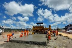 PR-092 nova pavimentação em concreto