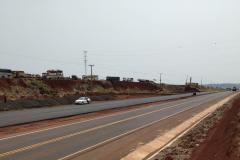 PR-317 obras de arquivo da duplicação em andamento