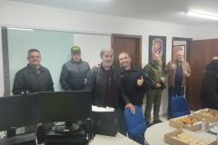 Escritório Regional Centro Oeste, em Guarapuava, homenageou o servidor Vanderley Mendes de Oliveira, que cumpre seu último dia de expediente nesta sexta-feira (08).