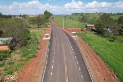 Estrada entre Ramilândia e Santa Helena chega a 76%