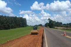 PR-180 serviços de terraplenagem entre Francisco Beltrão e Dois Vizinhos
