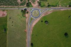 Trevo da PR-478 x PR-576, entre Porto Rico e São Pedro do Paraná