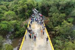 Ponte sobre o Rio São João em Prudentópolis