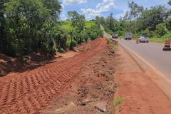 PR-082 recuperação de aterro em Cidade Gaúcha