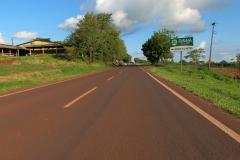 PR-495 local do novo trevo de Medianeira