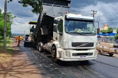 PR-218 serviços de conservação no acesso para Maravilha