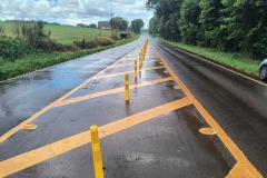 PR-281 reforço da sinalização entre São João e São Jorge d'Oeste