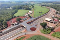 PR-445 novo viaduto de acesso a Lerroville
