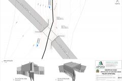Ponte sobre o córrego Genúncia em Floraí - folha do projeto