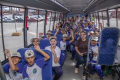 Alunos visitam Porto .  -  Paranaguá, 14/03/2019  -  Foto:Claudio Neves/ Divulgação APPA