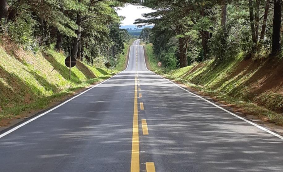 Recuperação da PR-170, em Bituruna