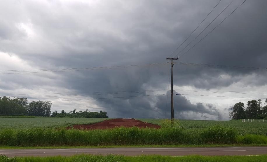 Local que irá receber nova trincheira em Santa Terezinha de Itaipu