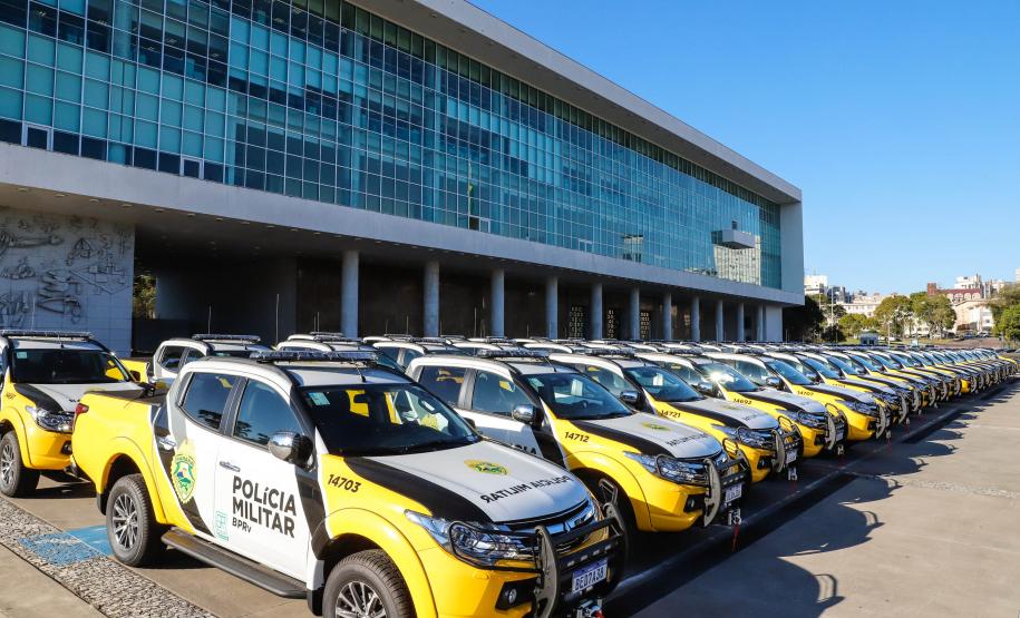 Entrega de 70 viaturas para o BPRv