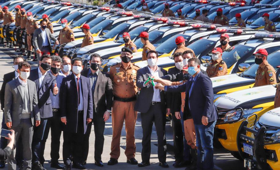Entrega de 70 viaturas para o BPRv