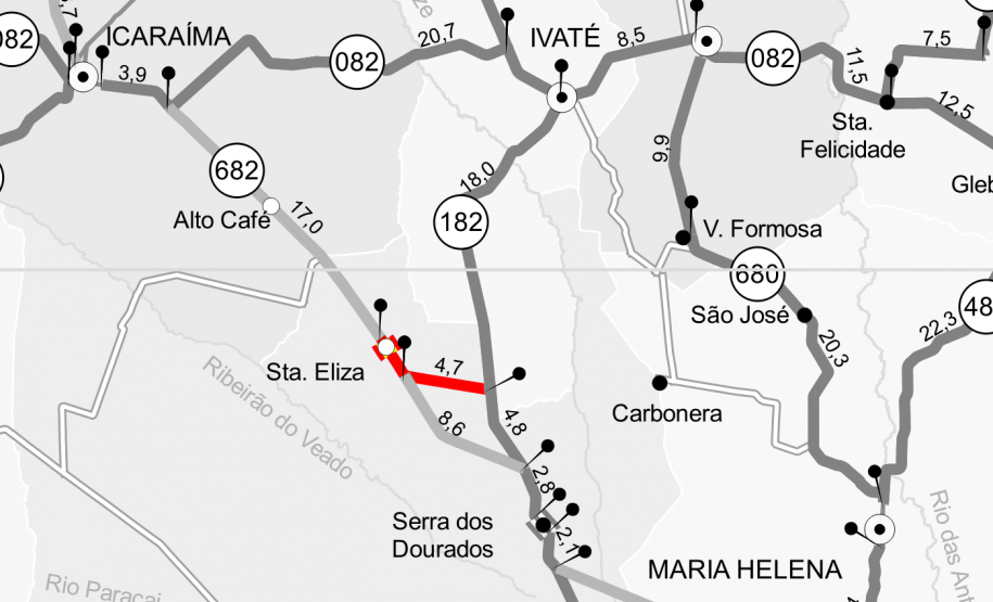 Mapa de Santa Eliza