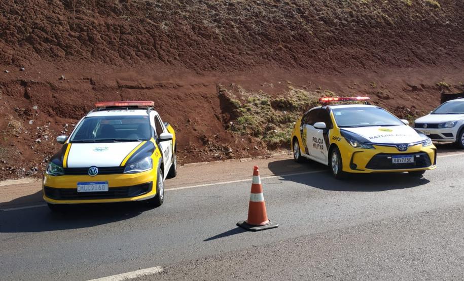Blitz educativa de trânsito EPET Cascavel